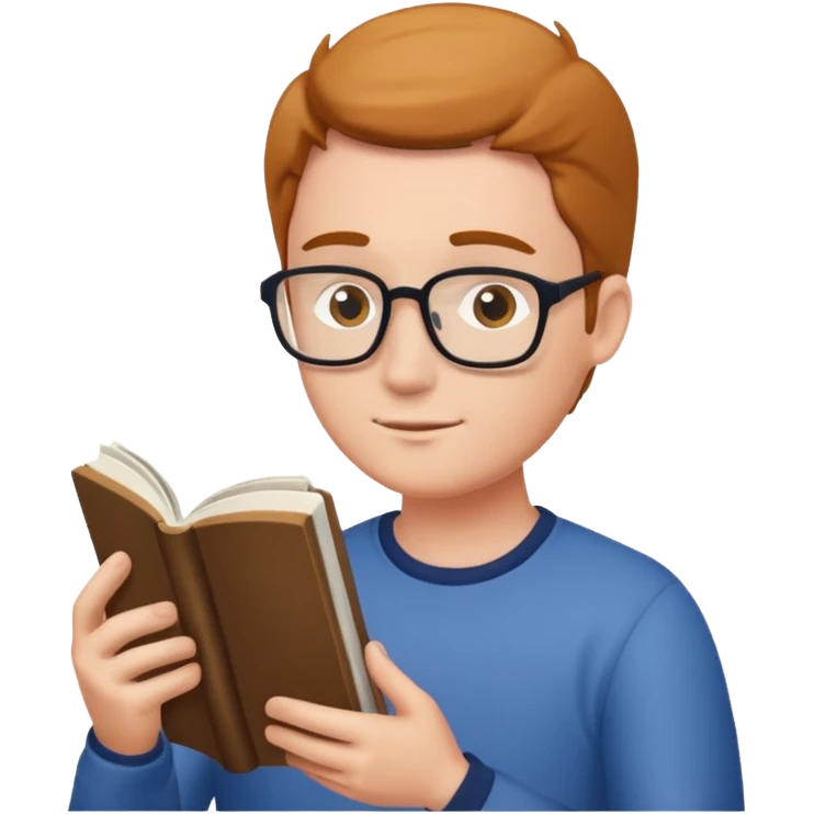pattrick read book emoji