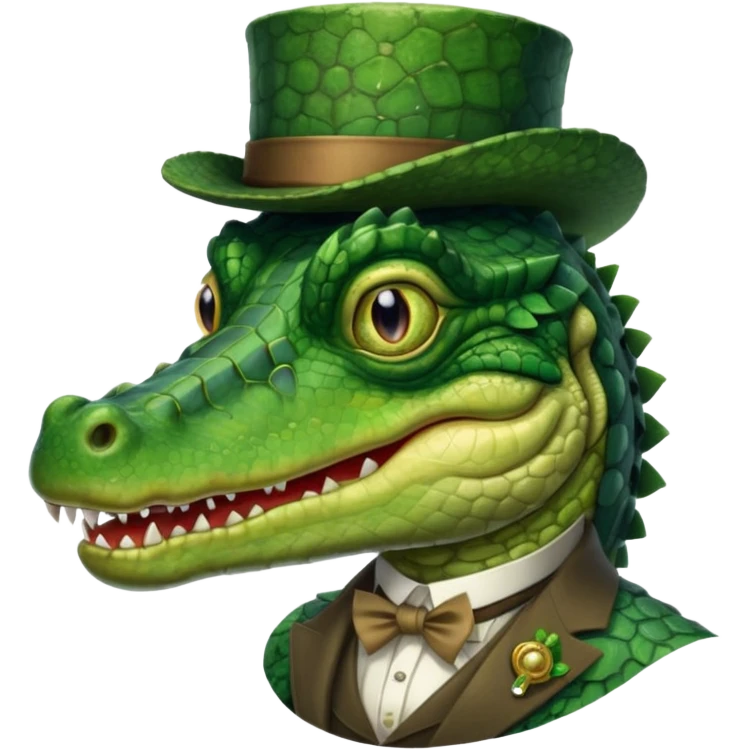 Sir corcodile emoji