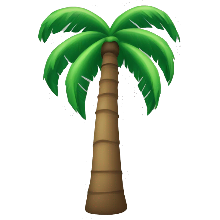 Palm tree emoji