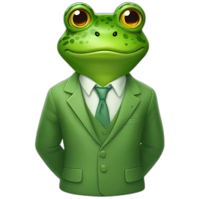 mr frog is safe emoji