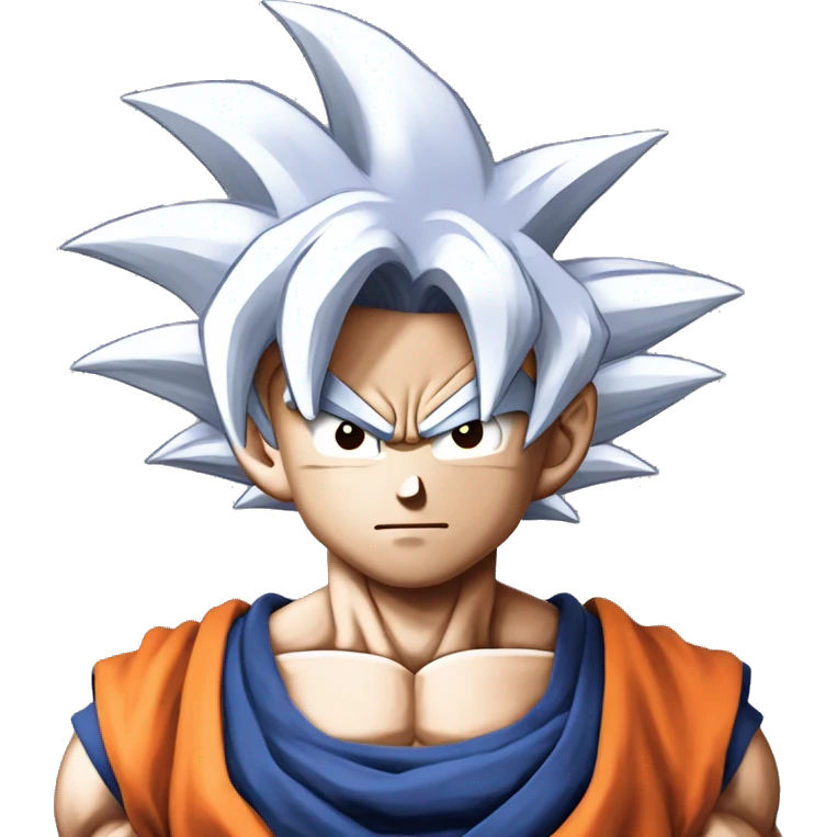 Goku ultra instinct emoji