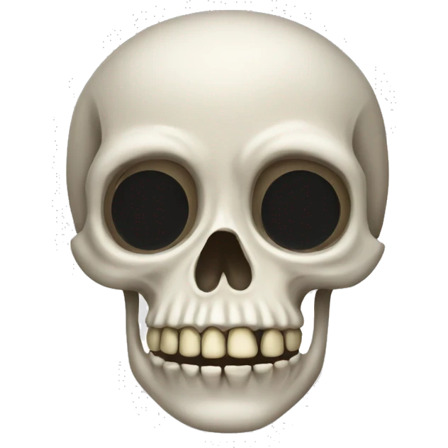 Boney face  emoji