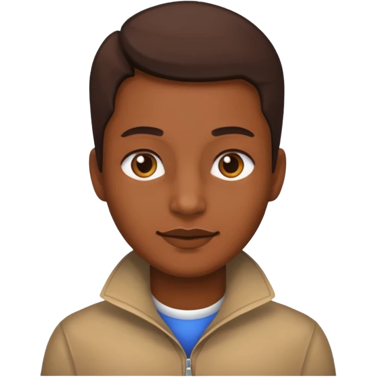 Brown and proud emoji