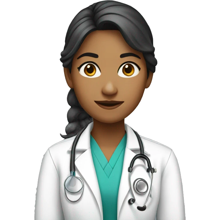 DOCTORA JOVEN BLANCA emoji
