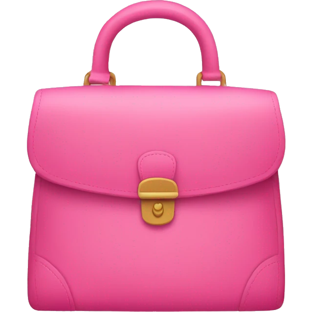 Pink bag emoji