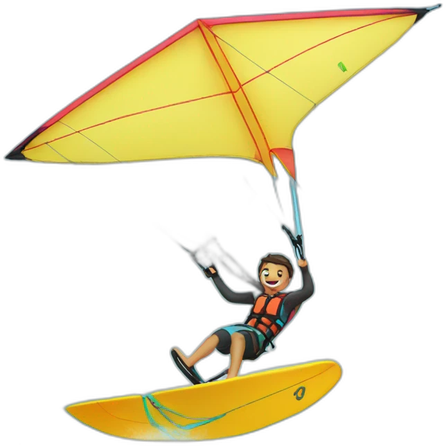 kite surfing emoji