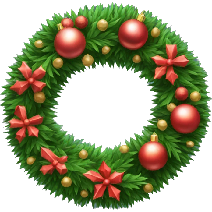 Christmas Wreath  emoji