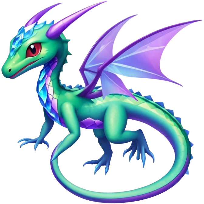 Shiny Exotic Flygon-Aurorus-Amaura-Hybrid-Creature emoji