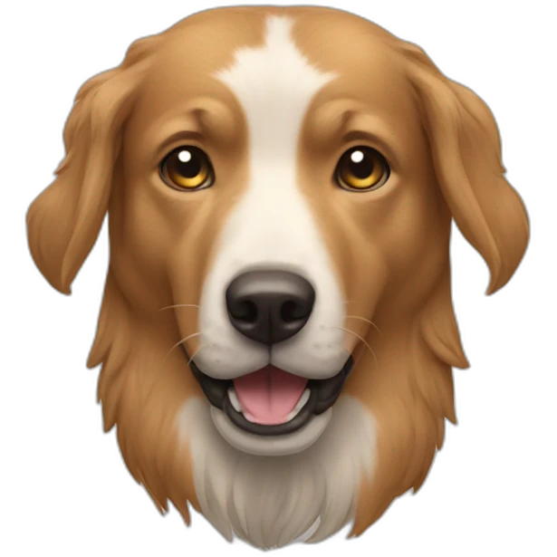 Chat mange chien emoji