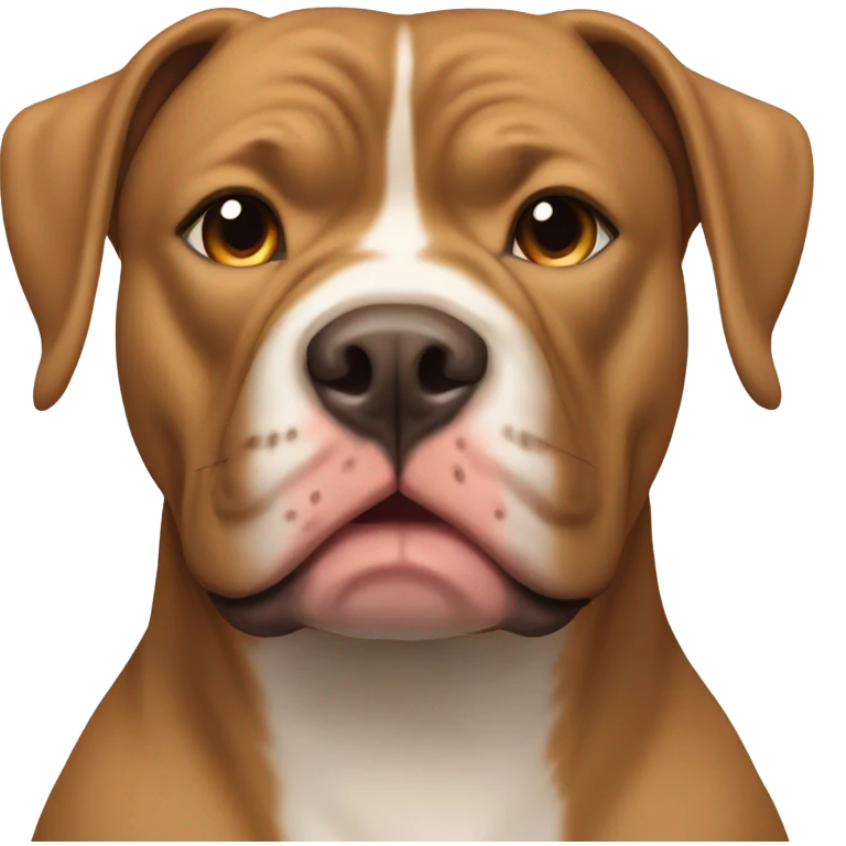 Pit bull  emoji