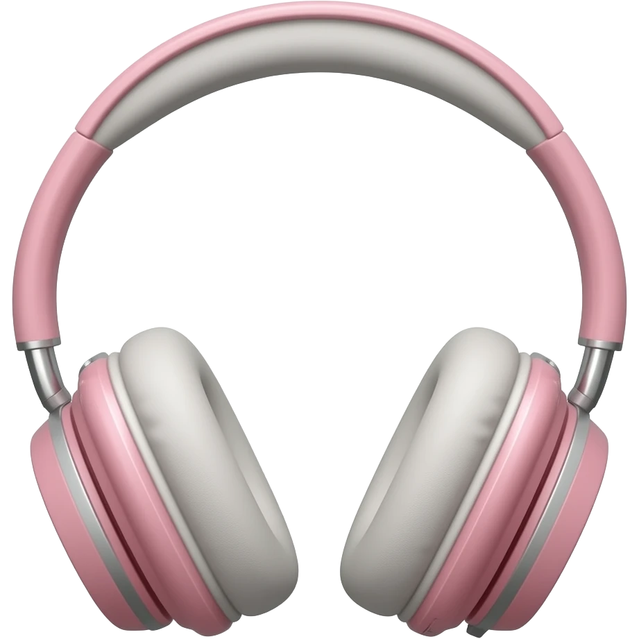 Pink Headphones emoji