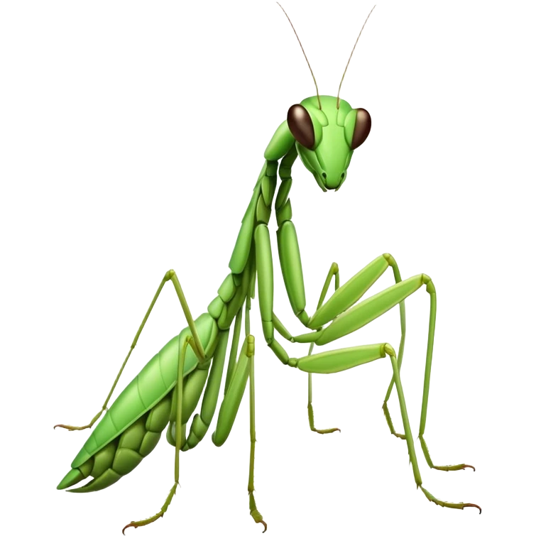 Praying mantis emoji