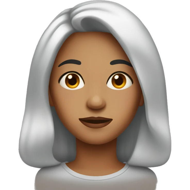 Woman with acne emoji