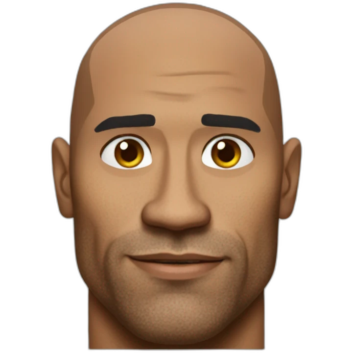 The rock look emoji