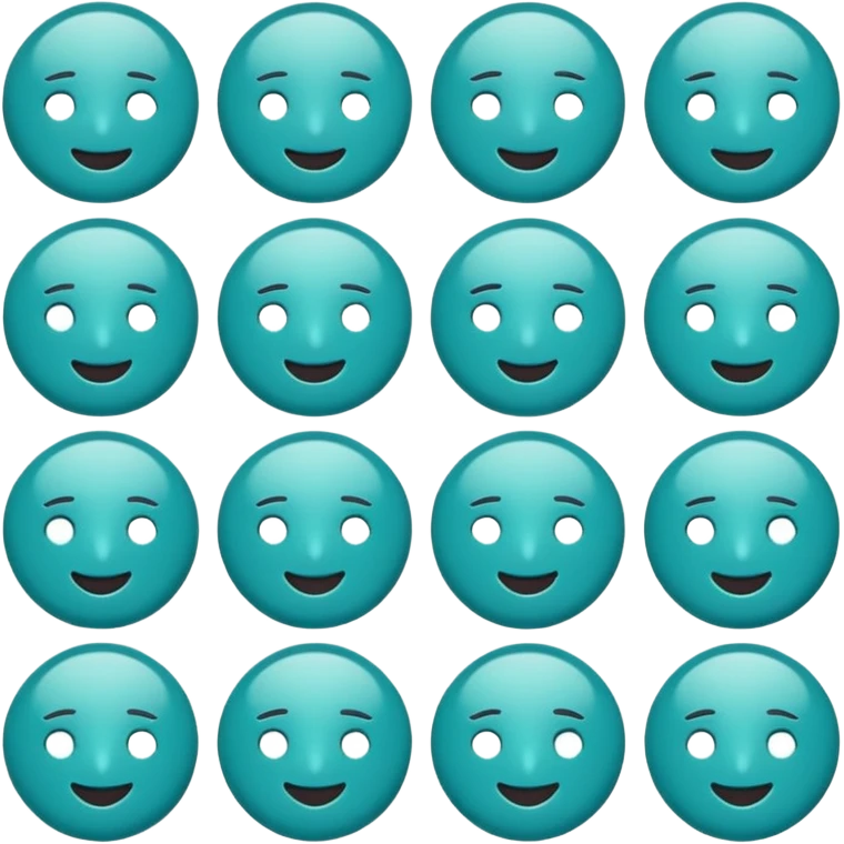 emoji pack, Minimalist outline icon, monoline style, thin clean contour, no shading, no gradients, transparent background, vector style, centered composition, flat design, elegant, premium, modern, color palette: aqua teal #40B2D6 and slate gray #2F3B3E, no text, no background, 512x512 emoji