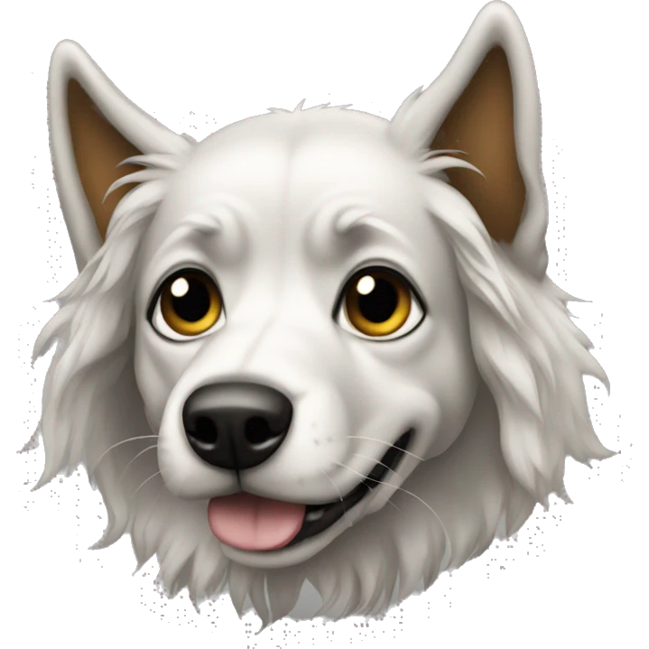 rock music dog emoji