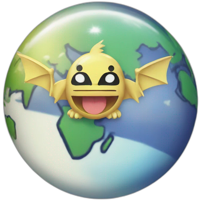 Global Trade Station Pokemon Badge  emoji