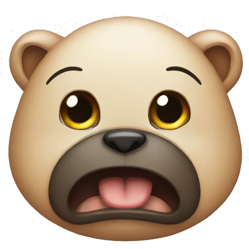 crying animal emoji