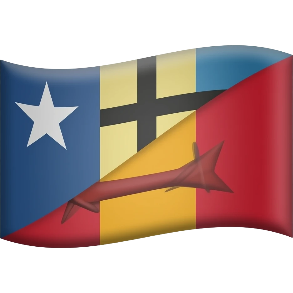 Romani gypsy flag emoji