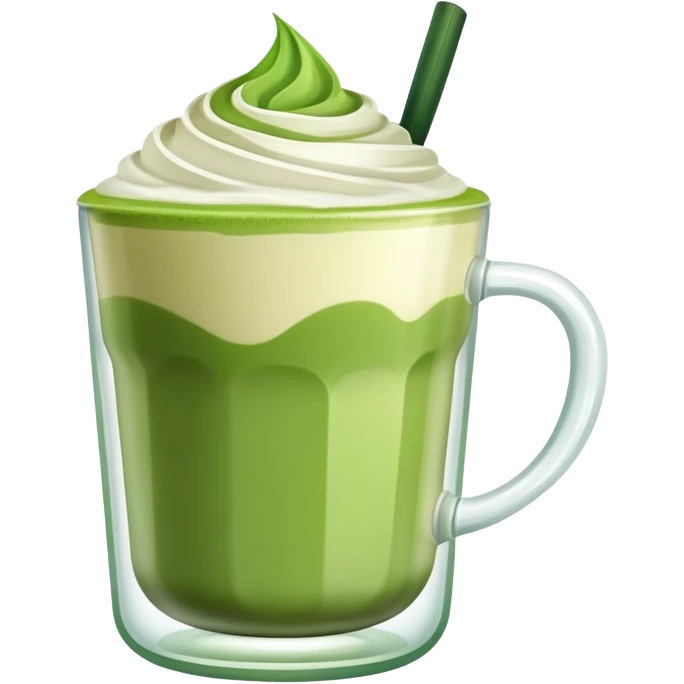 Matcha latte  emoji