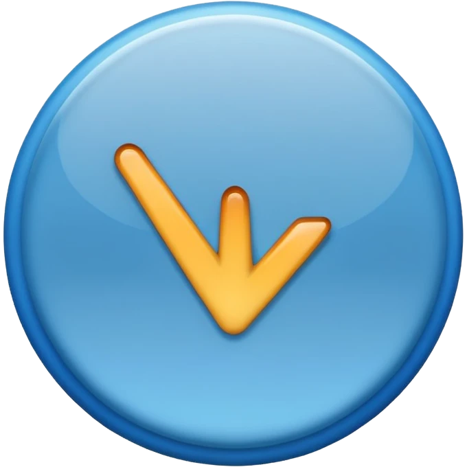 Blue tick emoji