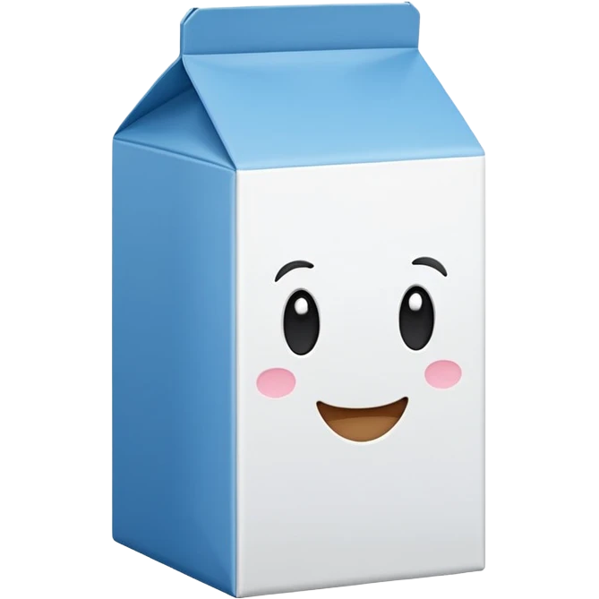 milk box emoji