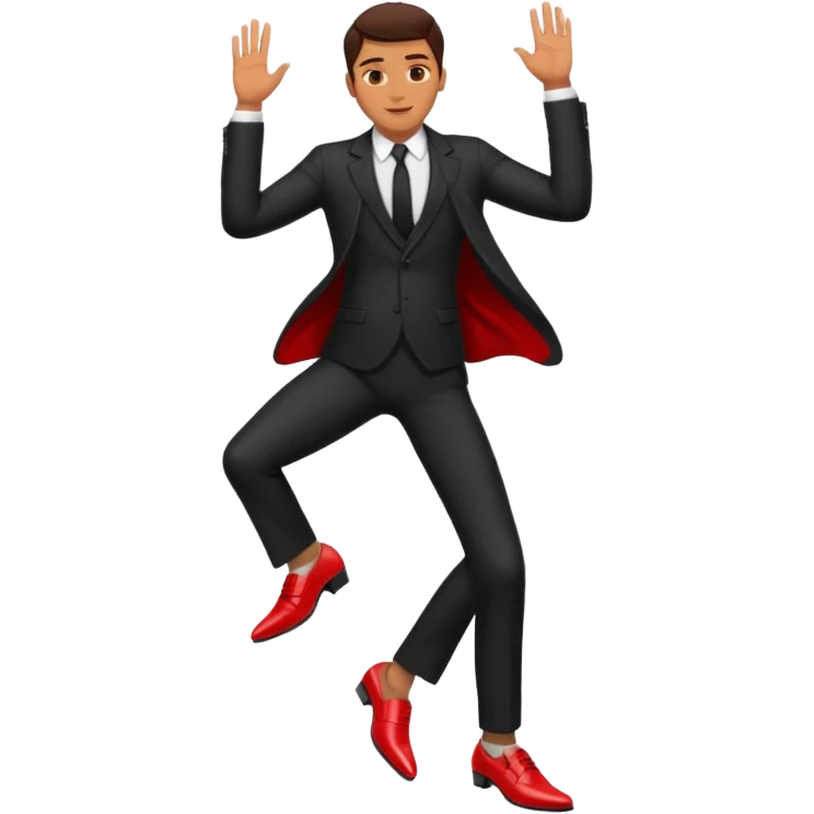  black show red bottoms men emoji