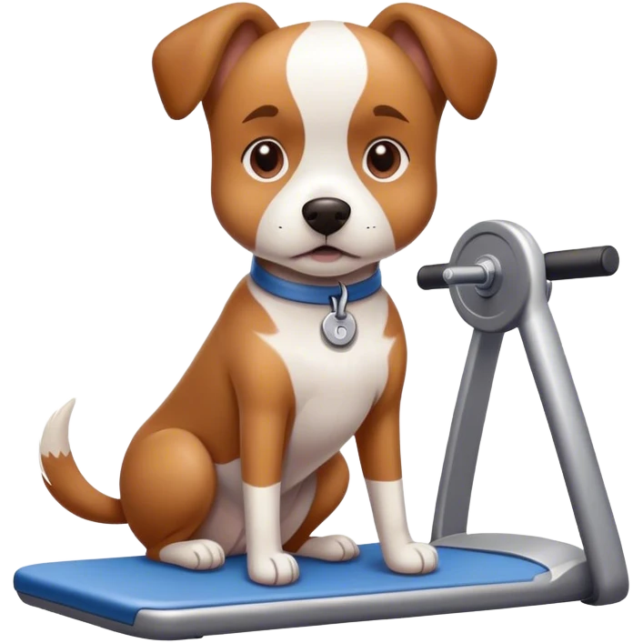 gym dog emoji