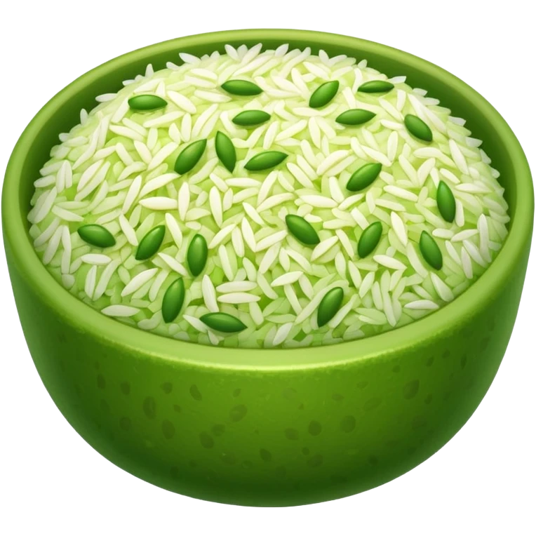 green food rice emoji