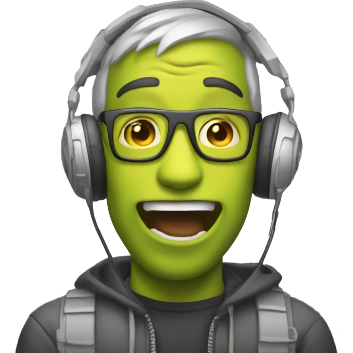 Acid techno emoji