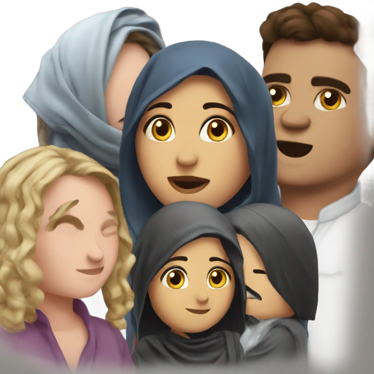 Humaira plus pari emoji