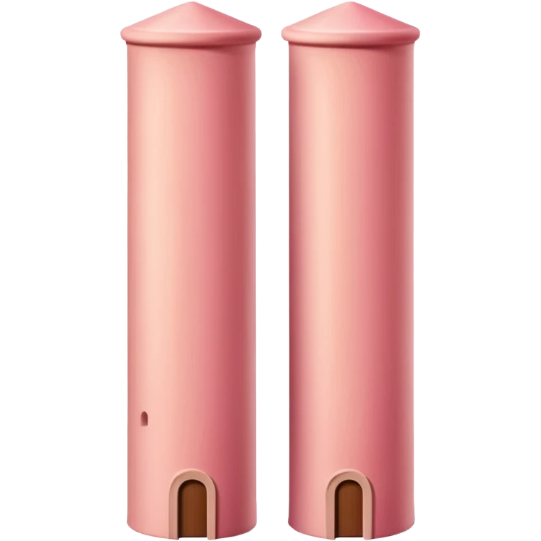 two towers of bologna, one higher than the other emoji
