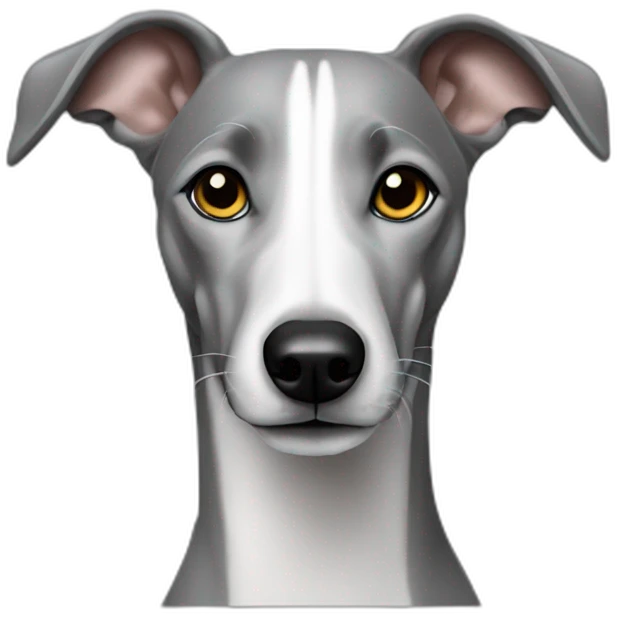 Whippet grey emoji