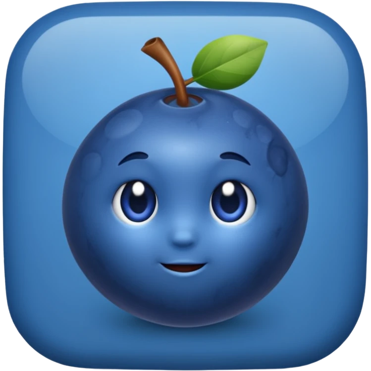 blueberry emoji