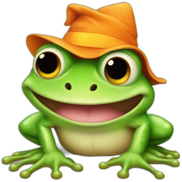 halloween-frog emoji