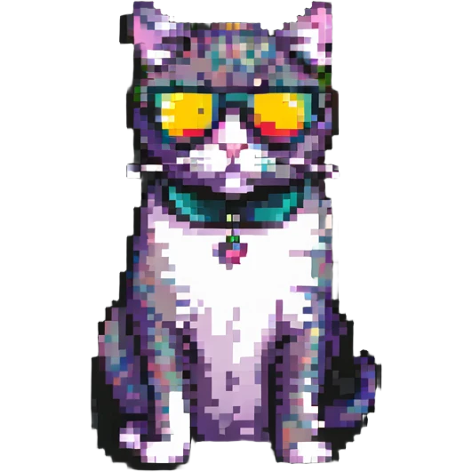 cat wearing sunglasses emoji