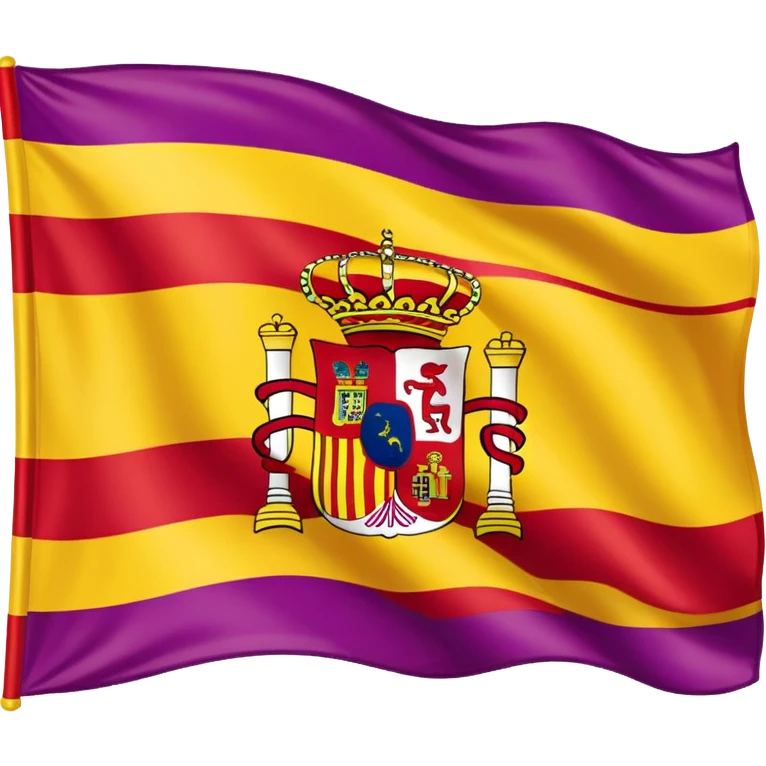 Bandera de la República Española  emoji