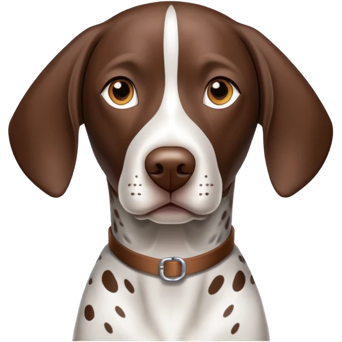 German shorthaired pointer emoji