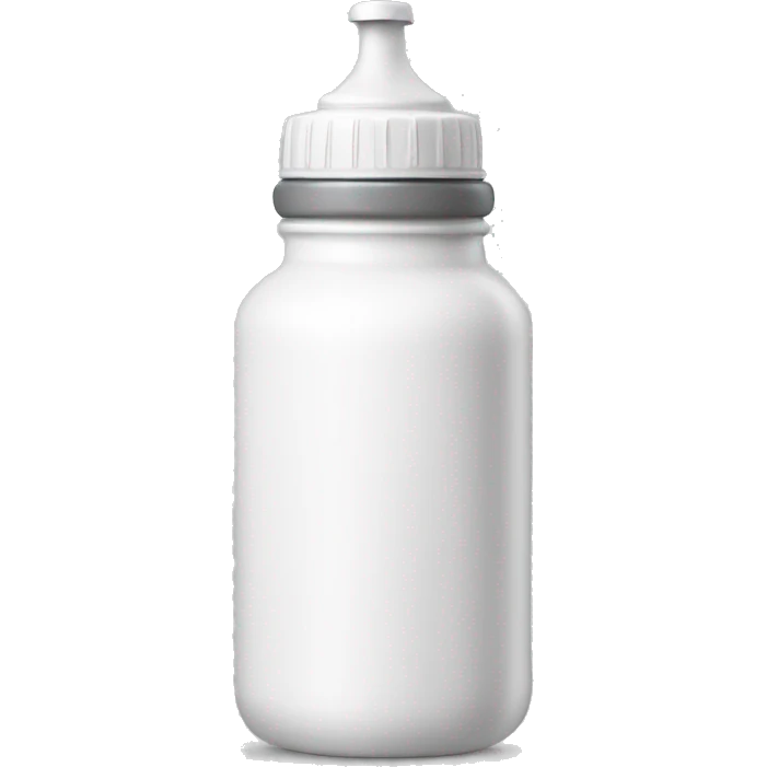 white gym bottle emoji