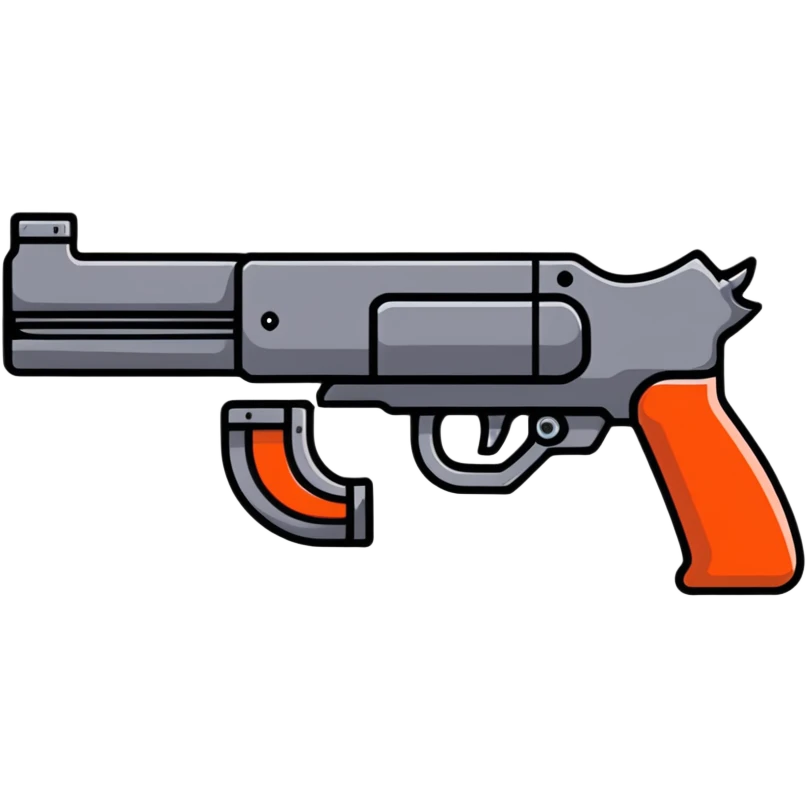 Star-Lord's element gun blaster from Guardians of the Galaxy emoji