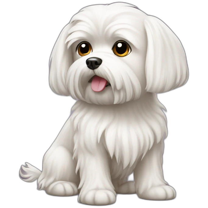 maltese dog emoji