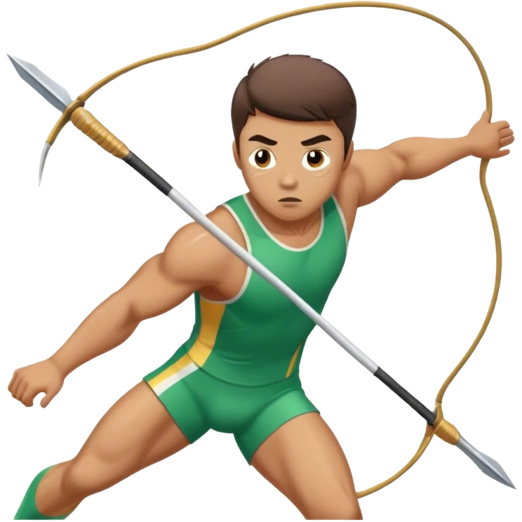 Male Javelin Thrower emoji