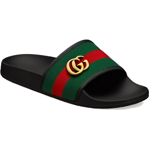 Gucci slides emoji
