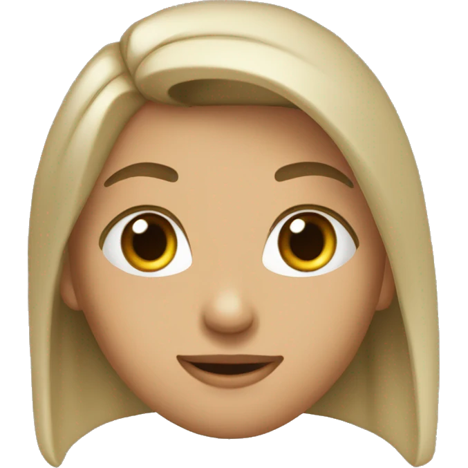 Девочка в очках emoji