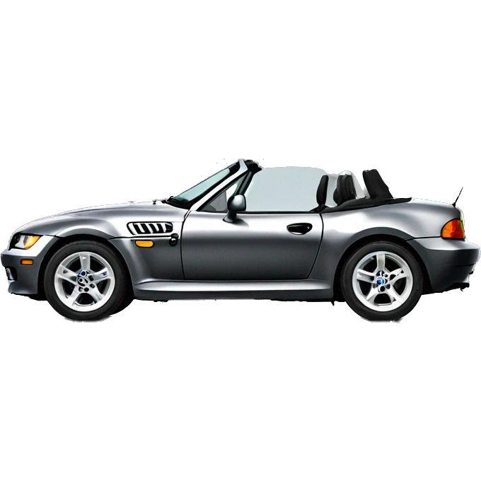 BMW Z3 2001 exterior gris negro interior  emoji