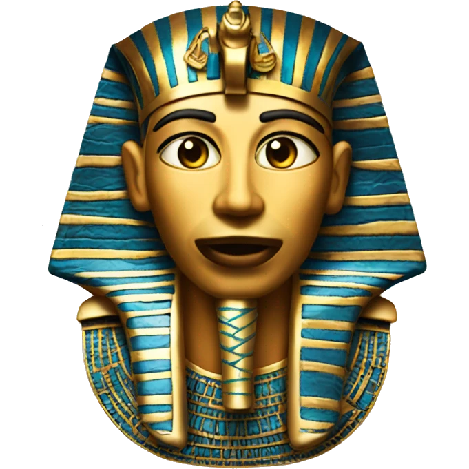 Pharaoh mouth medical mask    emoji
