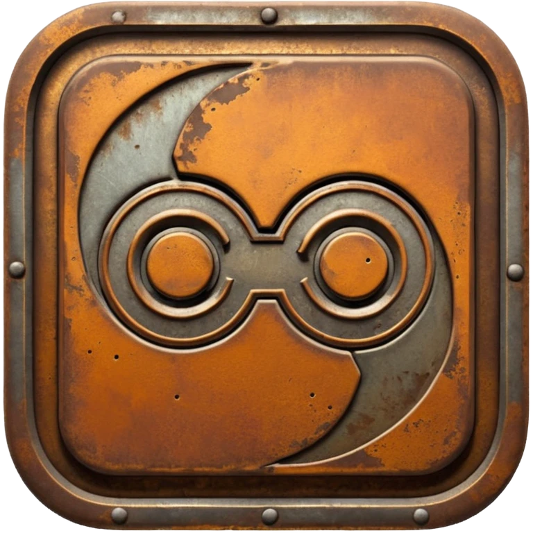 Create a Discord server icon showing the name DUBS based on RUST. emoji