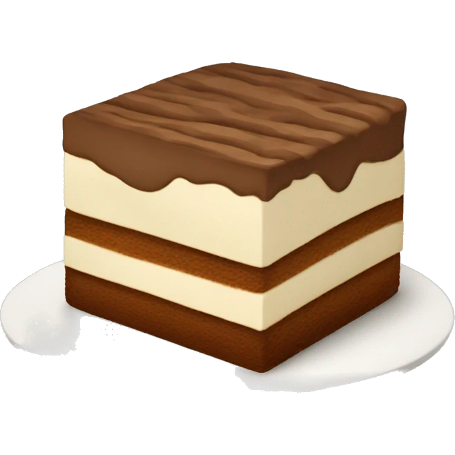 Tiramisu in ios style emoji