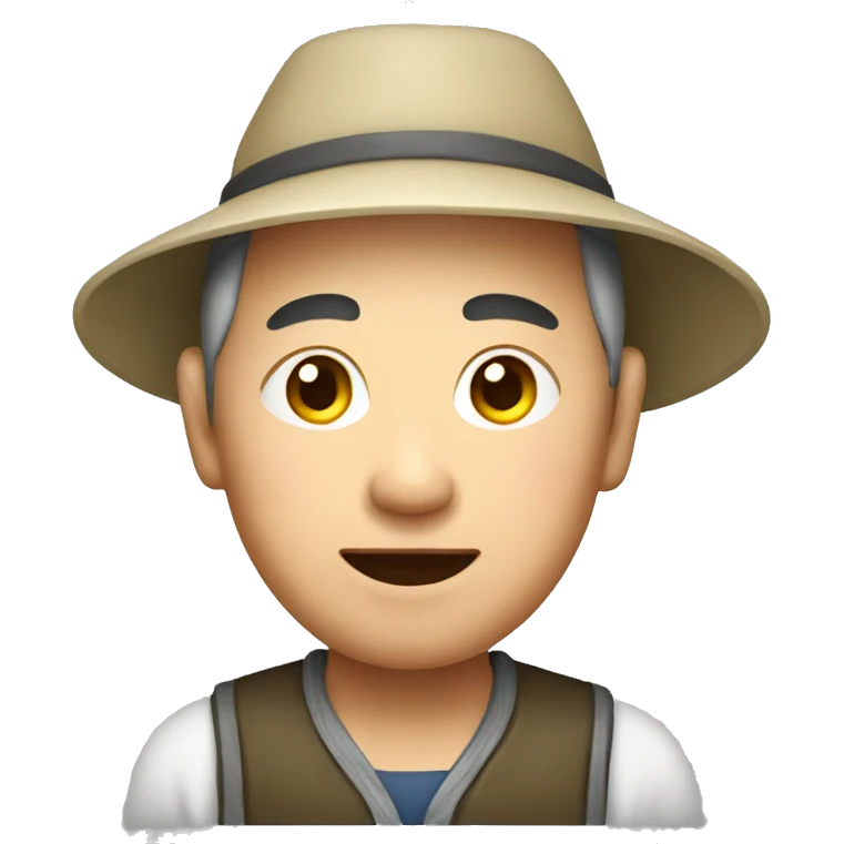 Chinese farmer emoji