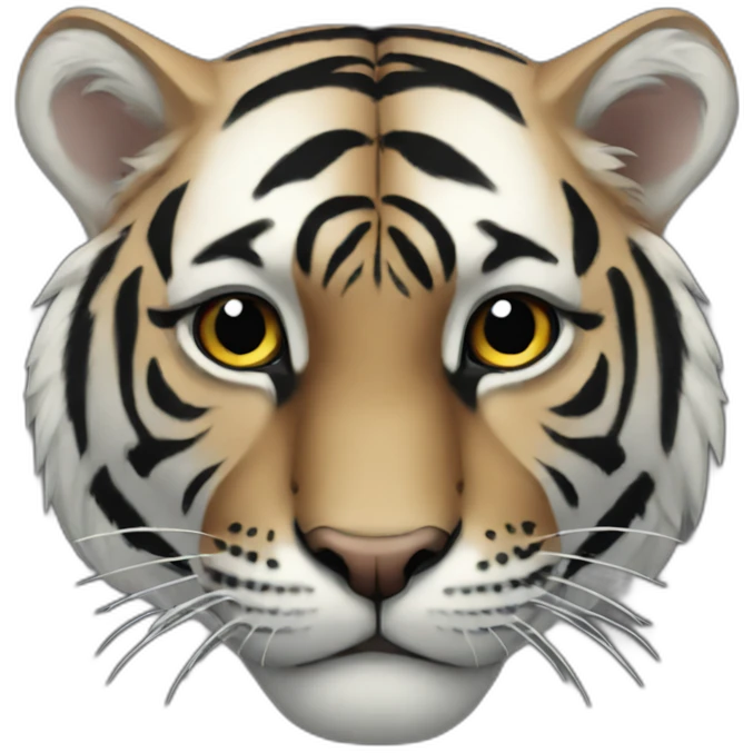 all BLACK Tiger emoji
